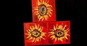 Sunflower Series: red