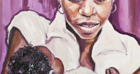 Latienda Series:Mother Holding Baby