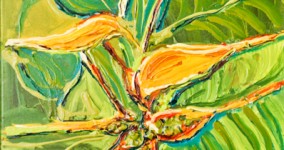 Brazil Series:Green and Yellow Flower